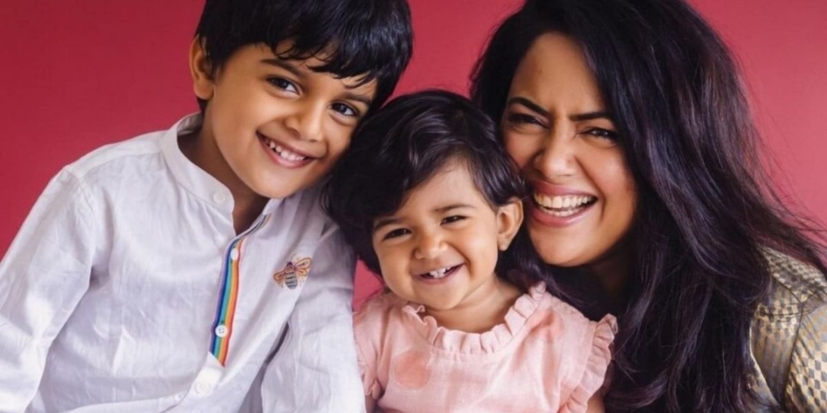 Sameera Reddy says she was not happy after the birth of her first child